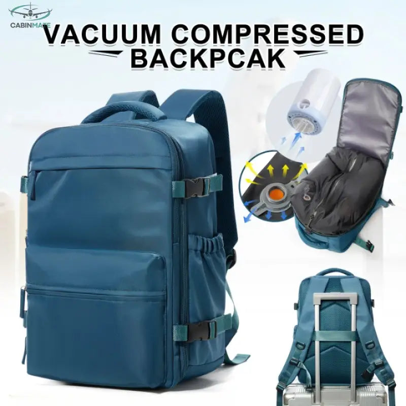 Cabine Sac à Dos de Voyage pour Avion Bleu