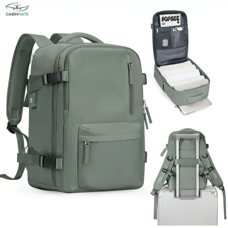 Sac à Dos Cabine Easyjet 45x36x20 - Édition Spéciale Vert