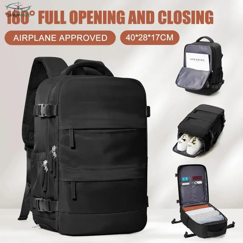 Sac à Dos de Cabine Bagage Volotea Noir