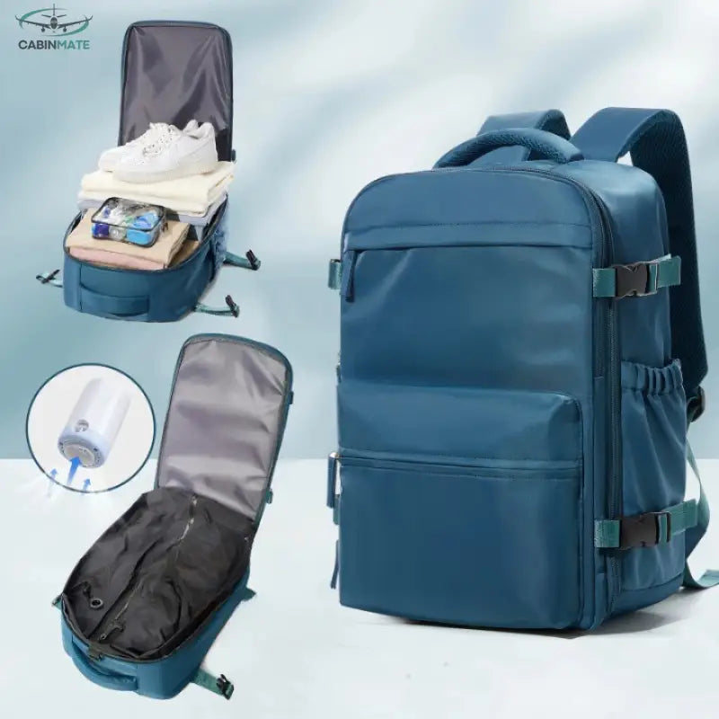 Sac de Voyage à Dos Prestige Bleu