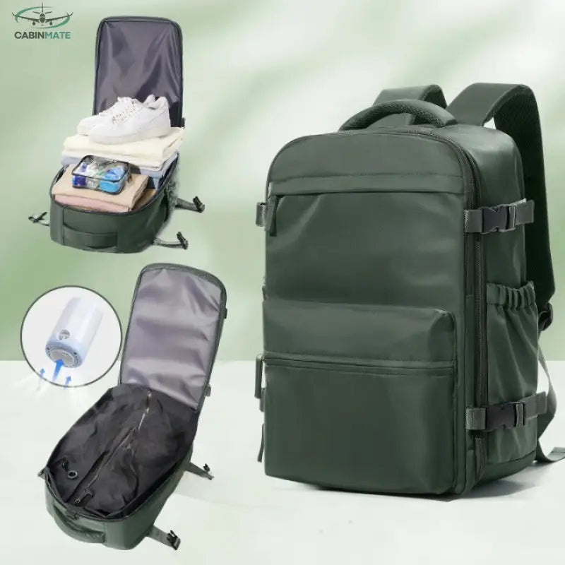 Sac de Voyage à Dos Prestige Vert