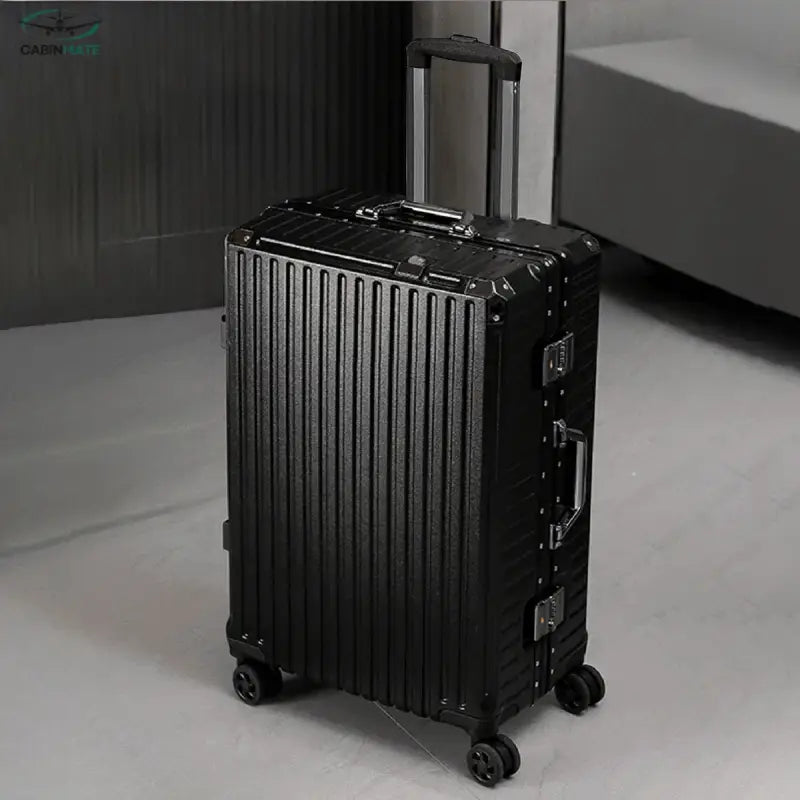 Valise Cabine Avion 55x35x25 - Idéale pour vos voyages Noir