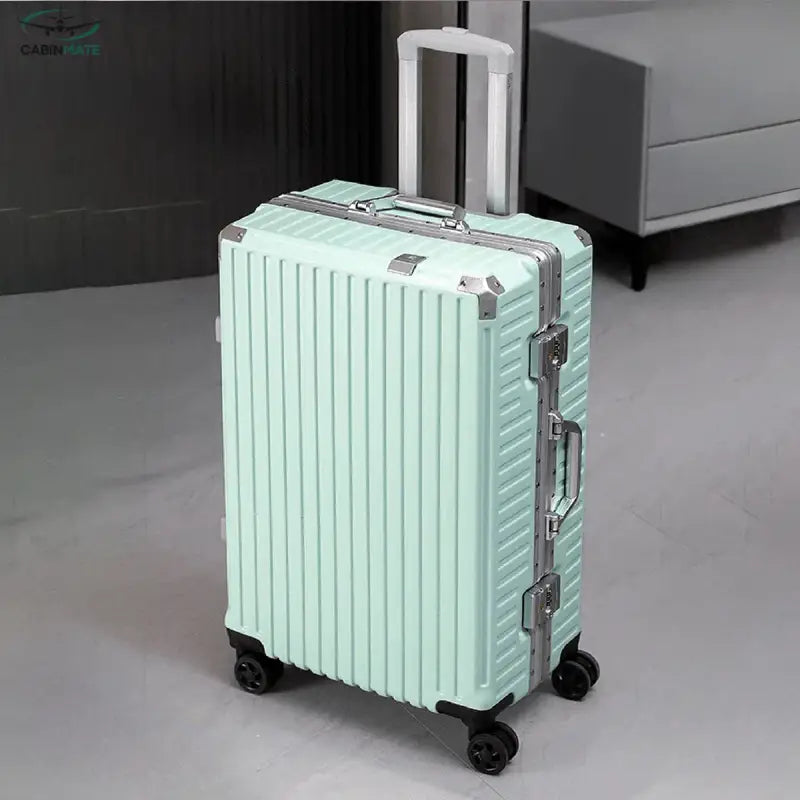 Valise Cabine Avion 55x35x25 - Idéale pour vos voyages Vert
