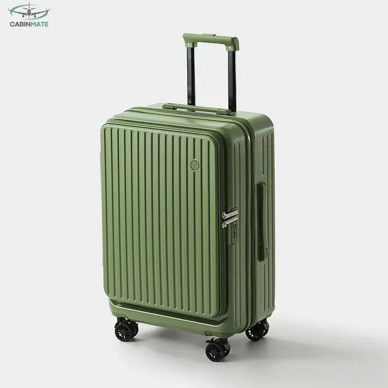 Valise Cabine Avion Corsair - Voyagez en toute élégance. Vert