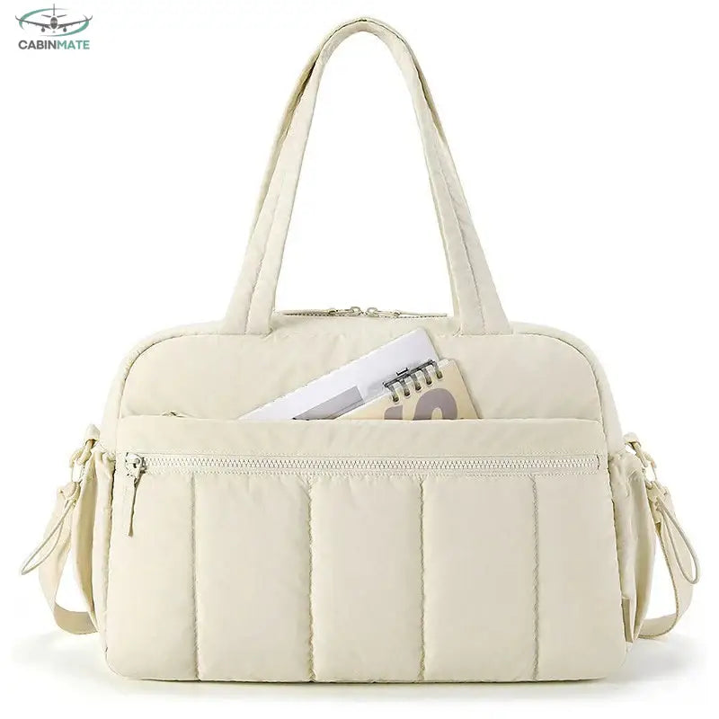Bagage à Main 40x30x20 - Voyageur Pratique Beige