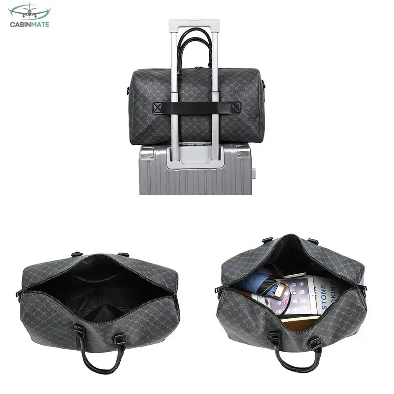 Bagage à Main Easyjet 45x36x20 - Style et Praticité Noir