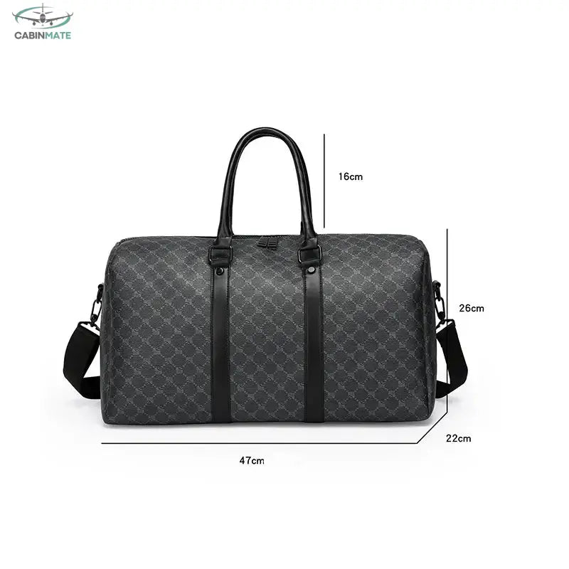 Bagage à Main Easyjet 45x36x20 - Style et Praticité Noir