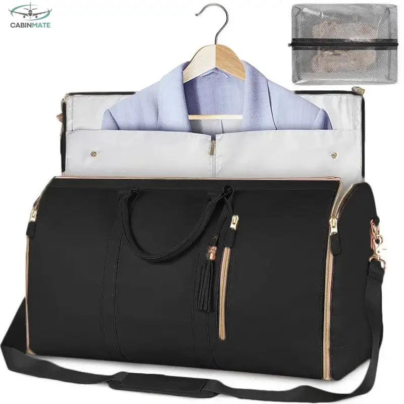 Cabas de Voyage en Bagage Cabine Noir