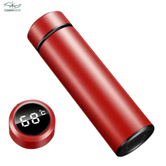 Gourde isotherme en acier inoxydable Rouge vif / 500 ml
