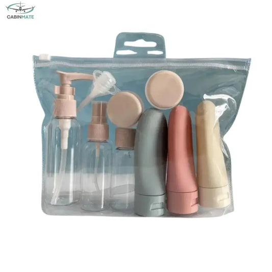 Kit flacons de voyage Ensemble de 11 pièces
