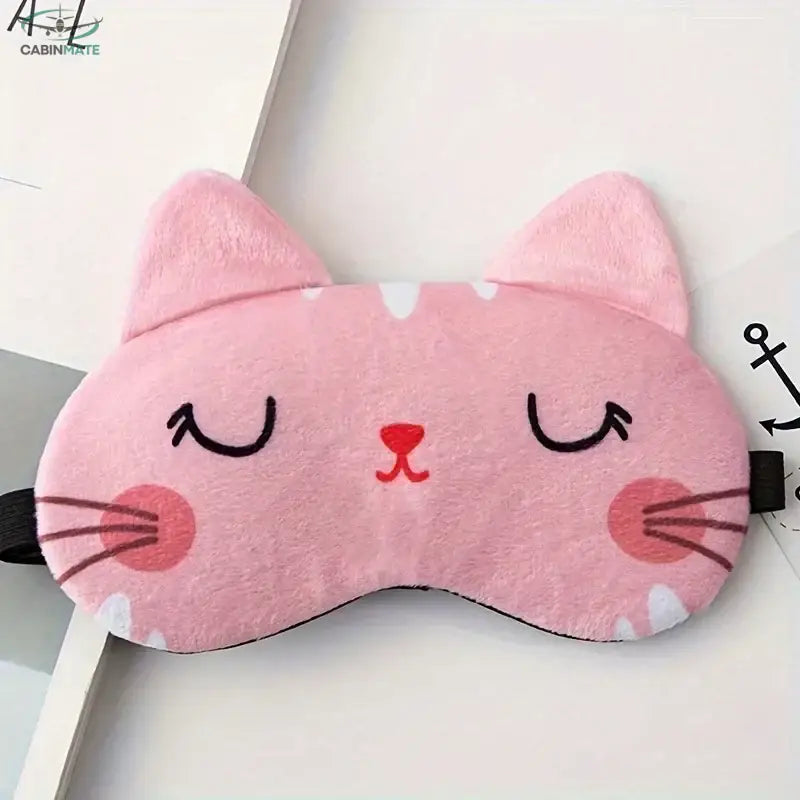 Masques de nuit CÉLESTIA Chat Rose