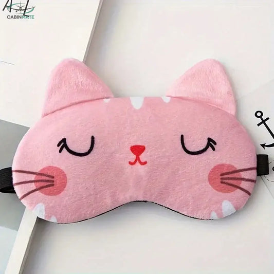 Masques de nuit CÉLESTIA Chat Rose