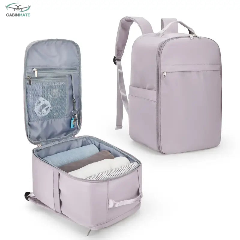 Sac à dos cabine 40x20x25 - Voyagez léger et stylé Rose
