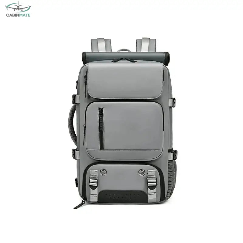 Sac à dos cabine étanche 46x30x16 - Résistant aux intempéries Gris