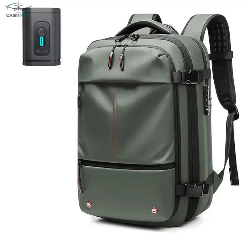Sac à Dos Compression sous Vide - Le Compagnon de Voyage Idéal Vert