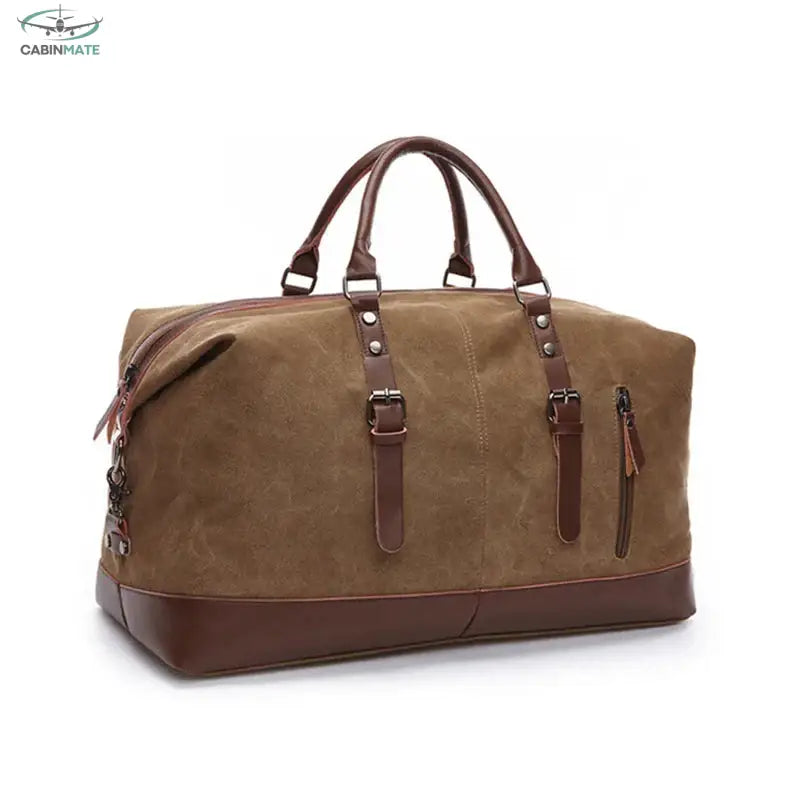 Sac Bagage à Main 45x36x20 - Édition Luxe Marron