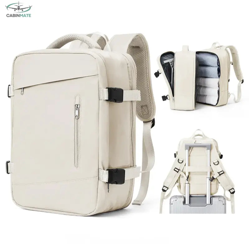 Sac cabine Ryanair - Taille conforme 40x20x25 Beige