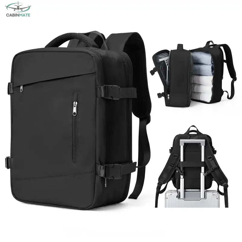 Sac cabine Ryanair - Taille conforme 40x20x25 Noir