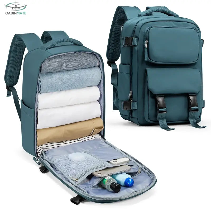 Sac de cabine 40x20x25 Bleu hulan
