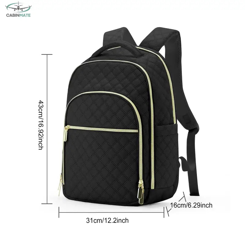 Sac de Voyage Cabine 40x30x20 - Collection Voyageur Noir