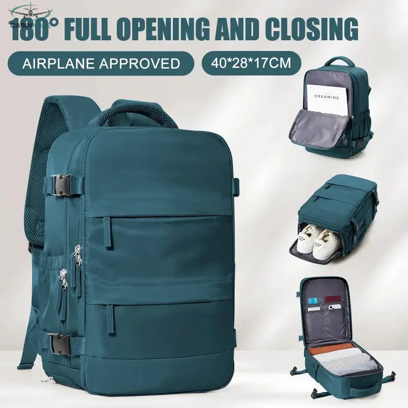 Sac de Voyage Cabine 40x30x20 - Parfait Compagnon de Voyage Bleu