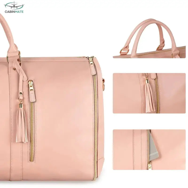 Sac De Voyage Cabine Belle Femme Rose