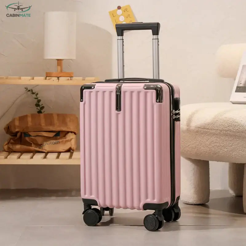 Valise Cabin Max - Bagage Cabine 55x40x20 Rose