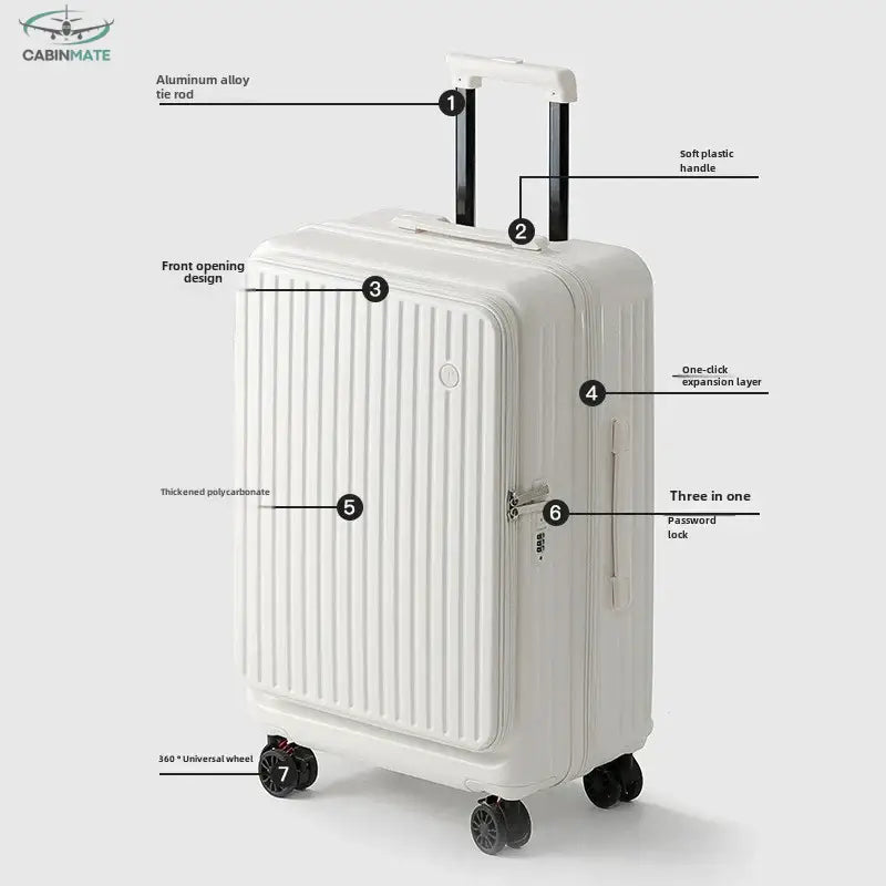 Valise Cabine Avion Corsair - Voyagez en toute élégance.