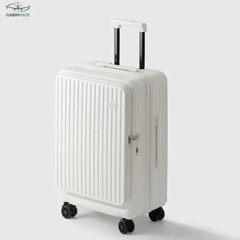 Valise Cabine Avion Corsair - Voyagez en toute élégance. Blanc