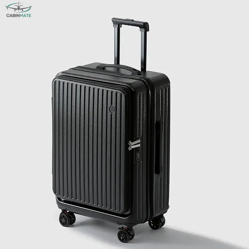 Valise Cabine Avion Corsair - Voyagez en toute élégance. Noir