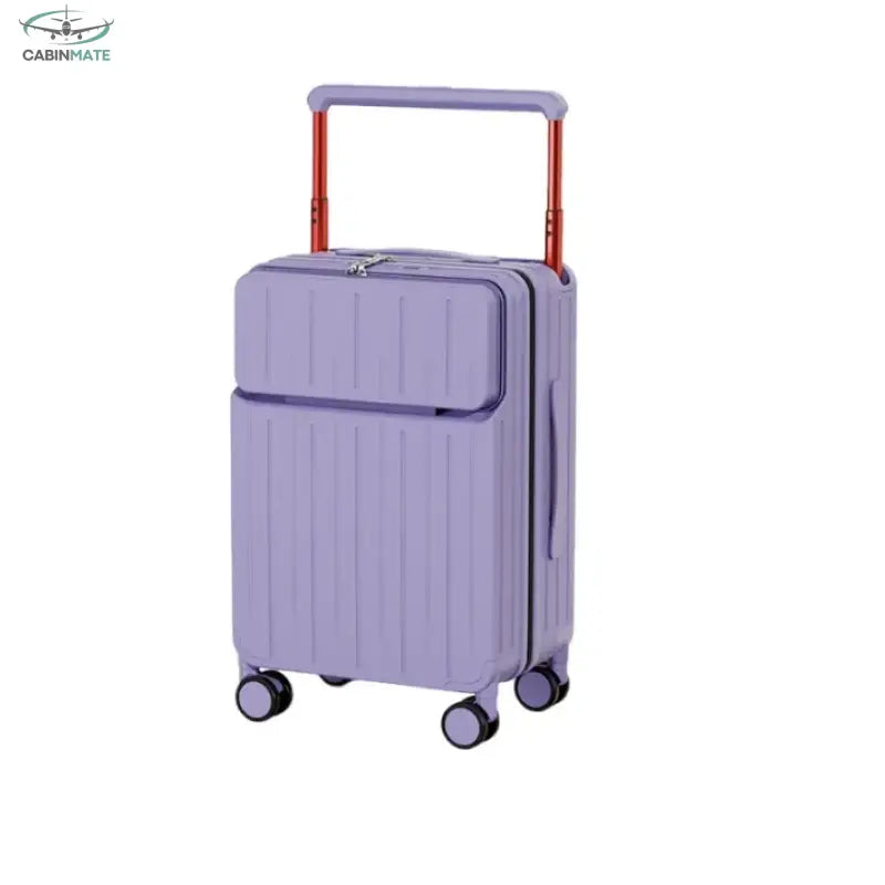 Valise Cabine pour Femme Chic Mauve / 20 pouces