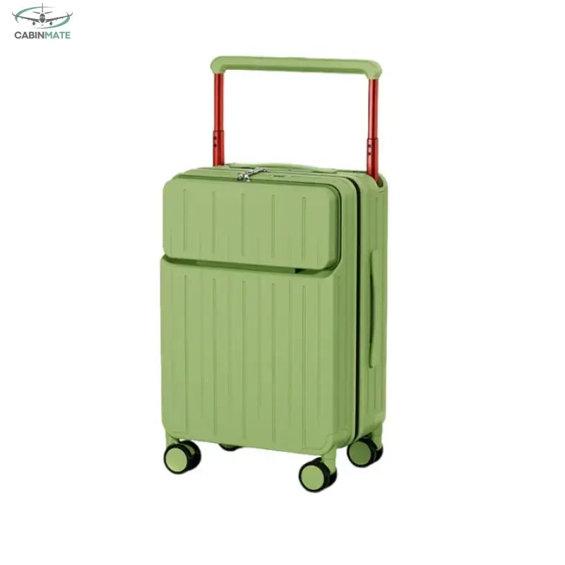 Valise Cabine pour Femme Chic Vert / 20 pouces